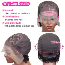 New style African small curly hair wig female short hair black fluffy explode chemical fiber hair explode wig headgear