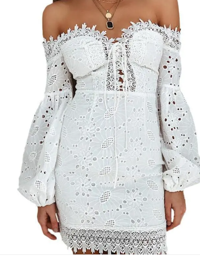 Dress 2109 Women's Lace Dress Women