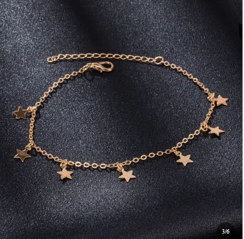 Star Fashion Anklet Jewelry