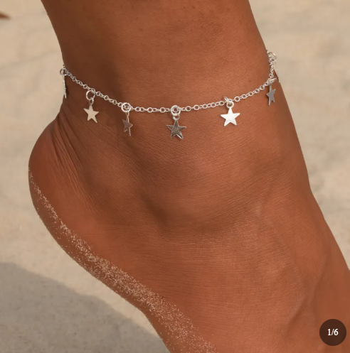 Star Fashion Anklet Jewelry