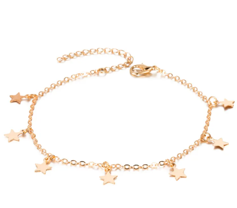 Star Fashion Anklet Jewelry