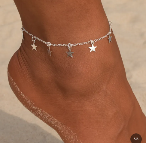 Star Fashion Anklet Jewelry