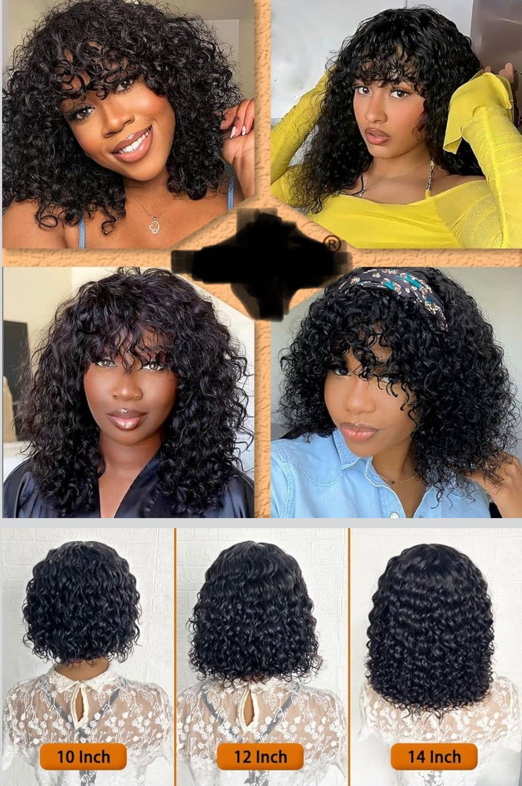 BOB Wig Full Mechanism Headgear Real Hair