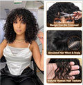 BOB Wig Full Mechanism Headgear Real Hair