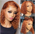 Human Hair Wigs Bob Water Wav